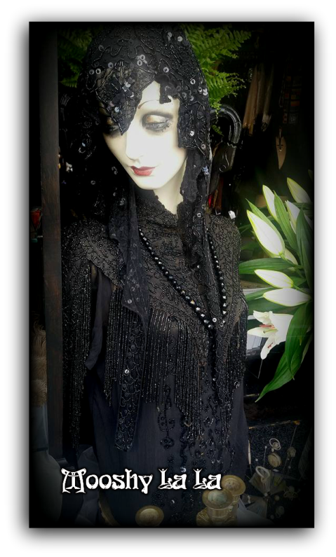 mourning mannequin